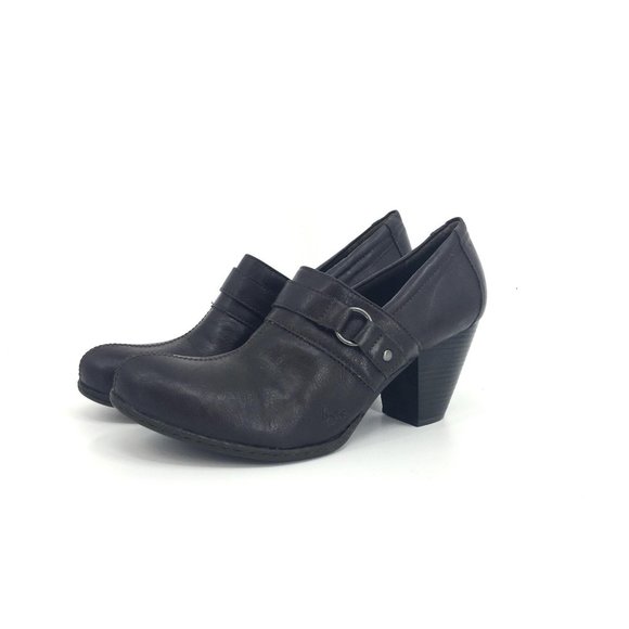 b.o.c. by Born Dark Brown Buckle Slip On Shoes - Picture 2 of 9